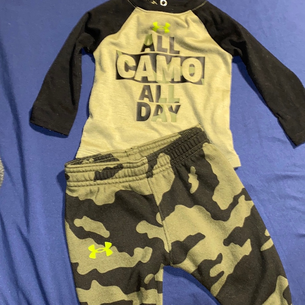 Under armour baby boy set 0-3 months